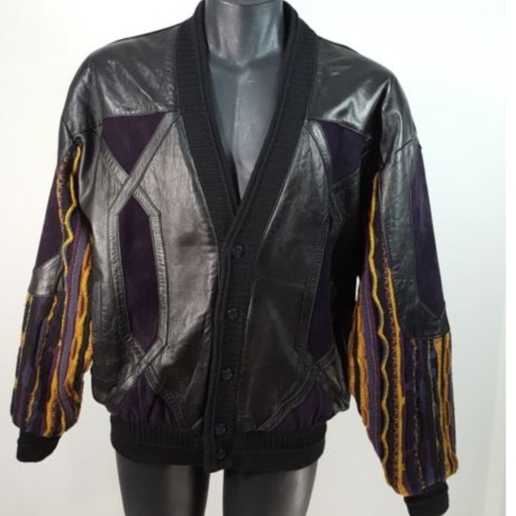 saxony leather jacket